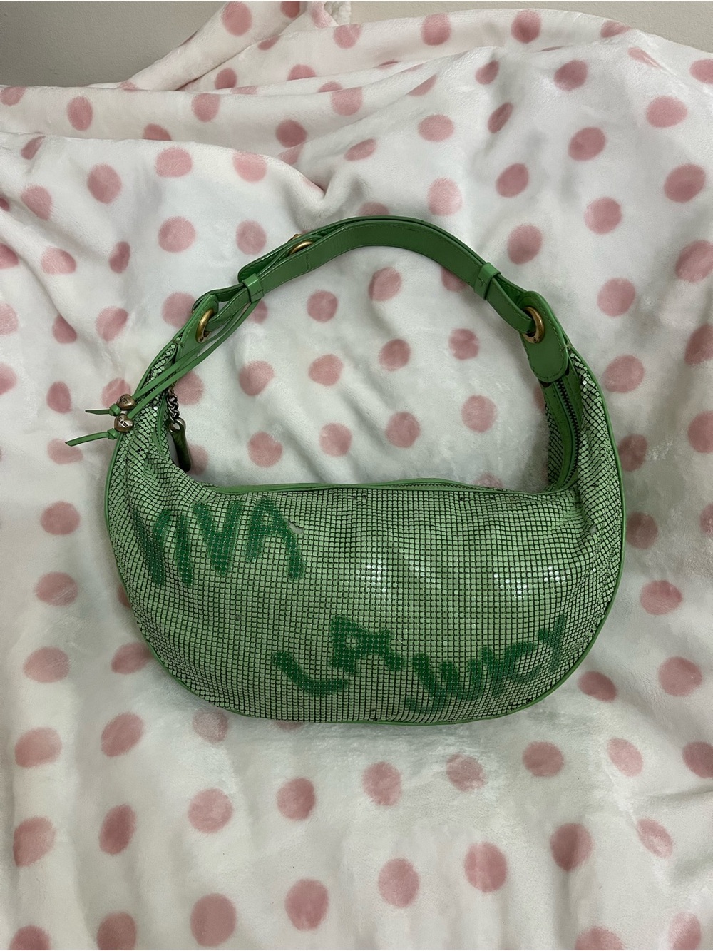 Vintage Juicy Couture Bag Viva La Juicy Y2k Chainmail Hobo Bag